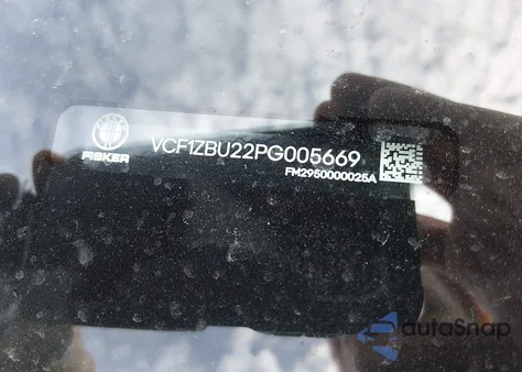 2023 Fisker Ocean One from USA, damaged, VIN VCF1ZBU22PG005669